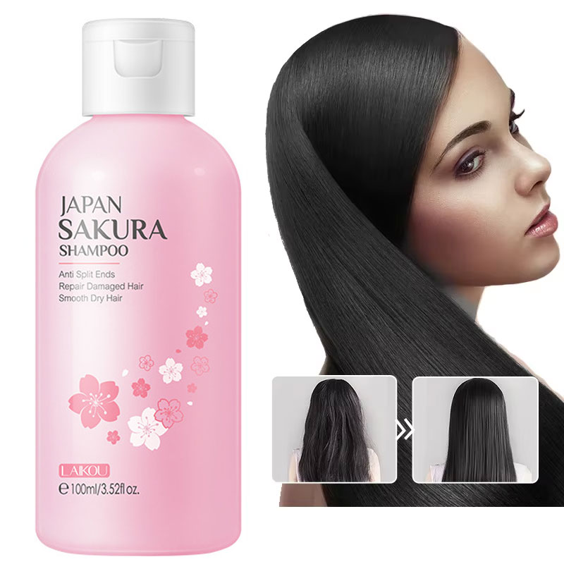 Hair Care Organic - LAIKOU 일본 사쿠라 샴푸 수리 손상된