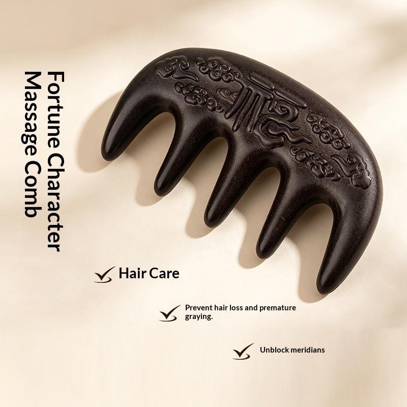 Hair Care Daily Routine - 천연 허브 두피 마사지 빗 헤어