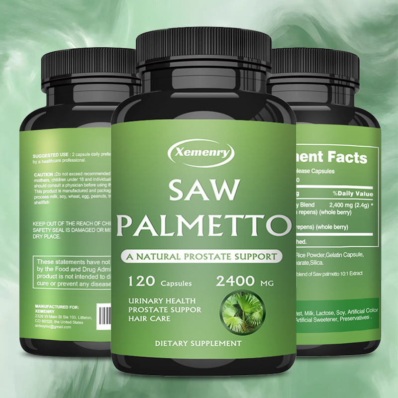Hair Care Capsule - Saw Palmetto 캡슐 - 전립선 지원,