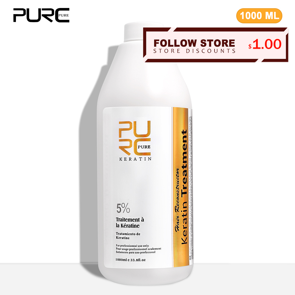 Hair Care Nutrition - PURC 5% 케라틴 스무딩 트리트먼트, 브라질