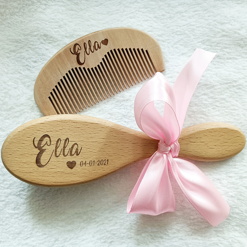 맞춤형 이름 아기 목욕 빗, 베이비 케어 헤어 브러시, - Hair Care Names 리뷰 및 가격
