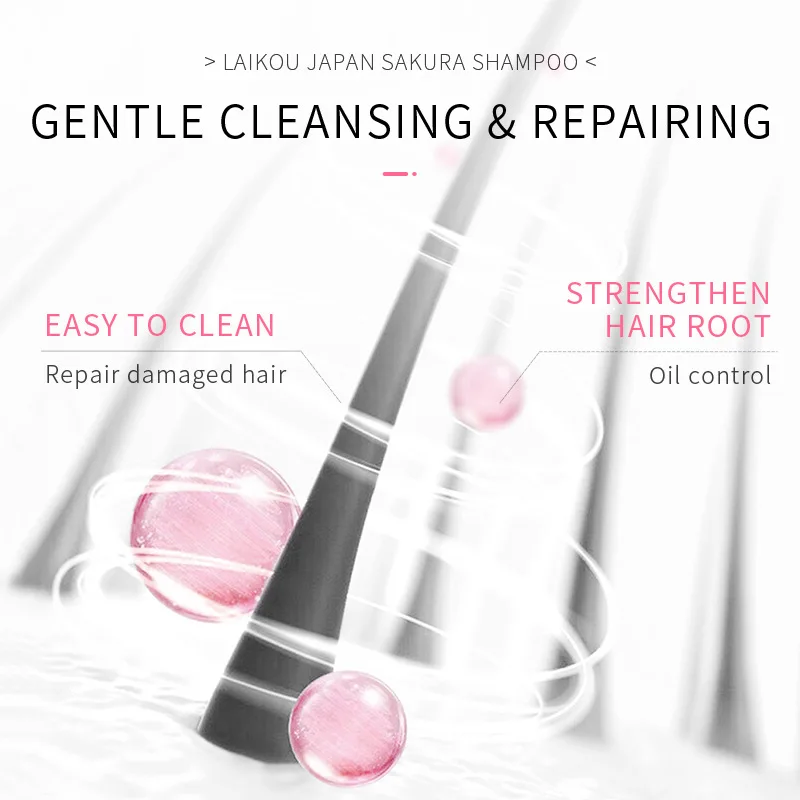 LAIKOU 일본 사쿠라 샴푸 수리 손상된 모발 모이스 - Hair Care Organic 리뷰 및 가격