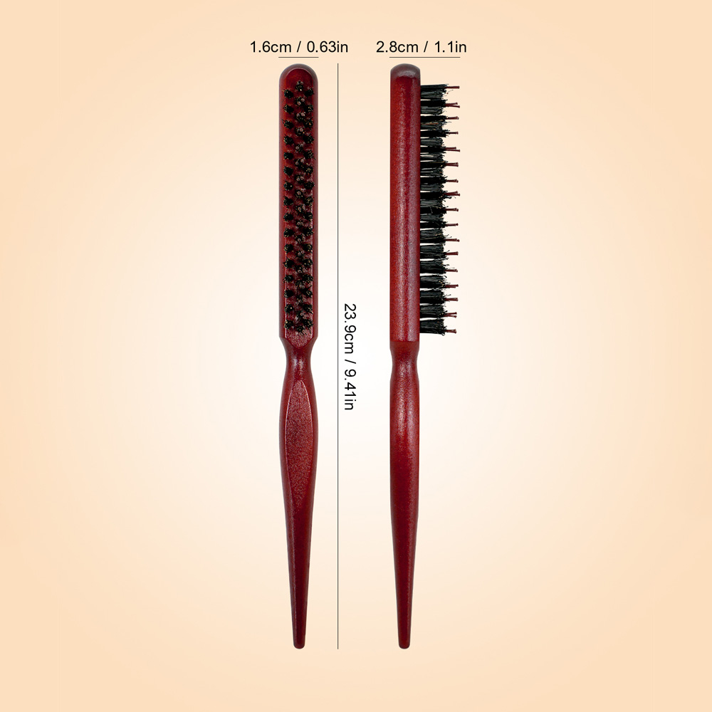 2피스 우든 헤어 브러시 세트 멧돼지 털 브러시 엉킴  - Hair Care Daily Routine 리뷰 및 가격