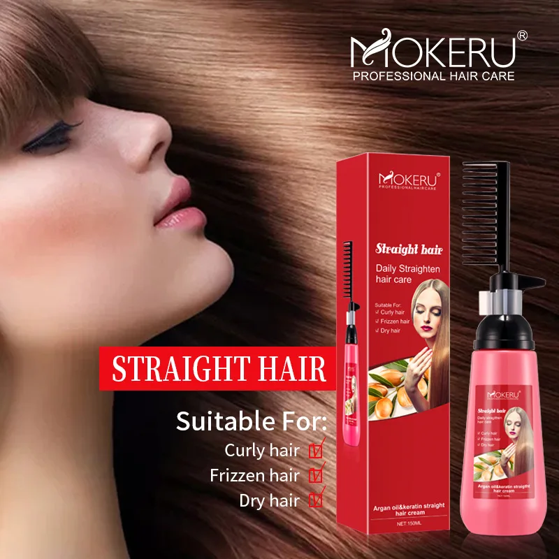 헤어 스트레이트너 크림 허브 케라틴 스트레이트 헤어 크 - Hair Care Herbal 리뷰 및 가격