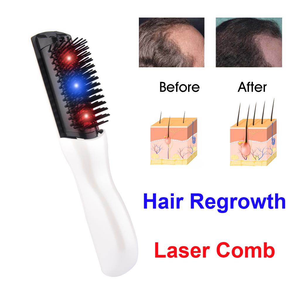 전기 레이저 발모 빗, 탈모 방지 치료, 적외선 진동  - Hair Care Nutrition 리뷰 및 가격