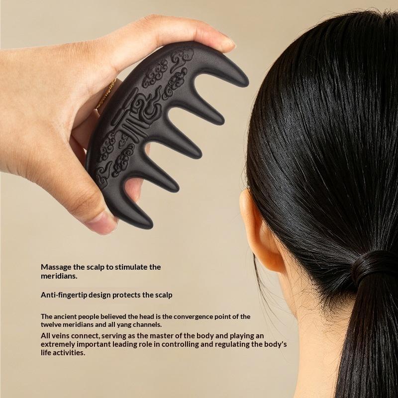 천연 허브 두피 마사지 빗 헤어 케어 도구 전통적인 머 - Hair Care Daily Routine 리뷰 및 가격