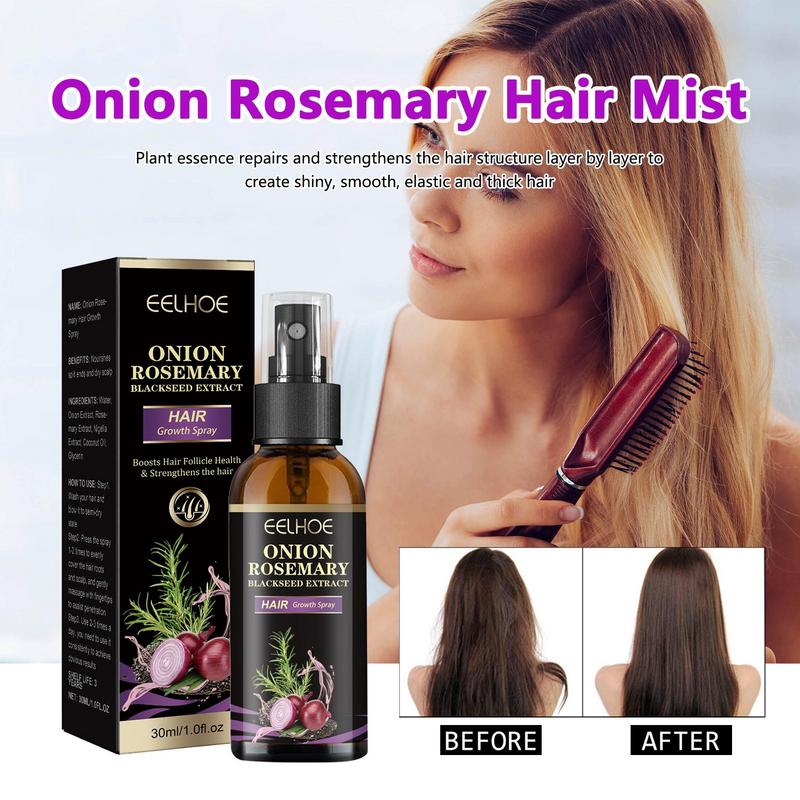 양파 로즈마리 고밀도 헤어 스프레이, 모발 성장 스프레 - Hair Care Organic 리뷰 및 가격