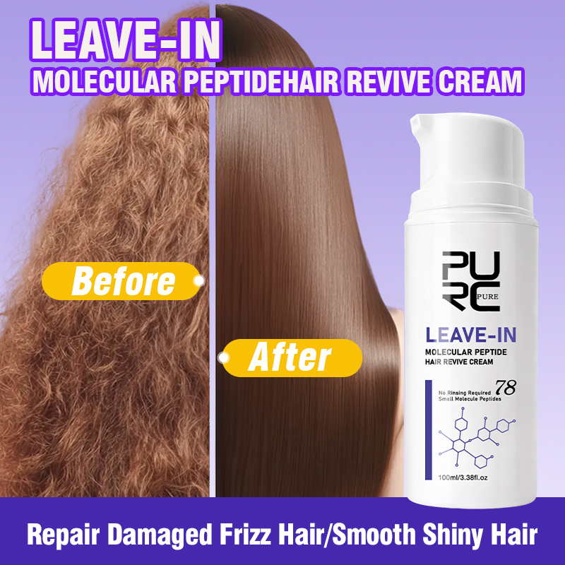 PURC 리브인 케라틴 헤어 크림, 손상된 모발 복구  - Hair Care Nutrition 리뷰 및 가격