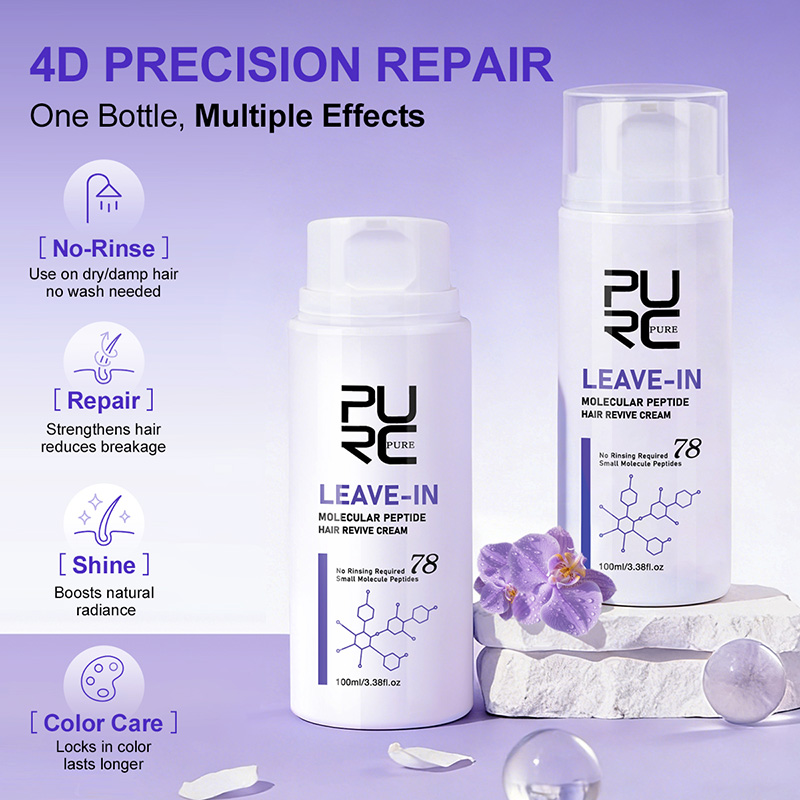 PURC 리브인 케라틴 헤어 크림, 손상된 모발 복구  - Hair Care Nutrition 리뷰 및 가격