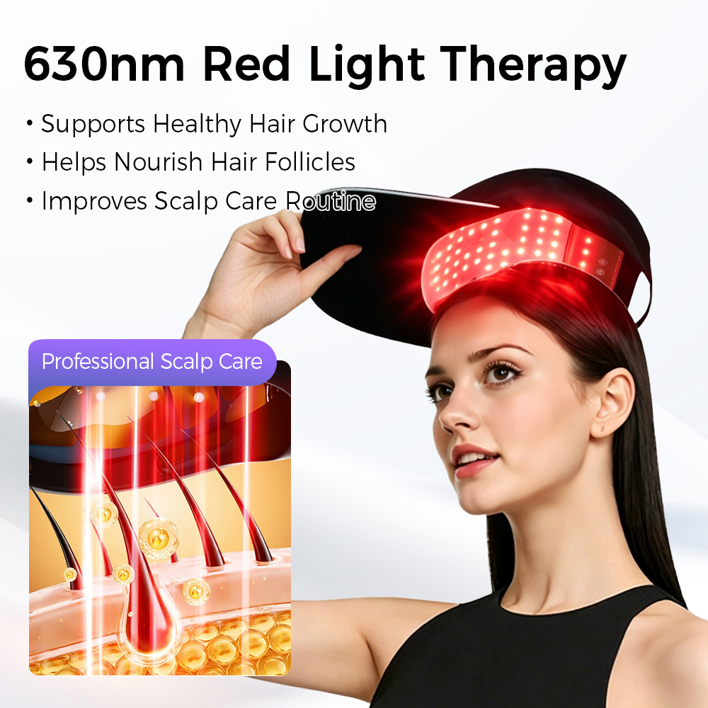 LED 헤어 성장 캡 레드 블루 라이트 테라피 모자 6 - Hair Care Nutrition 리뷰 및 가격