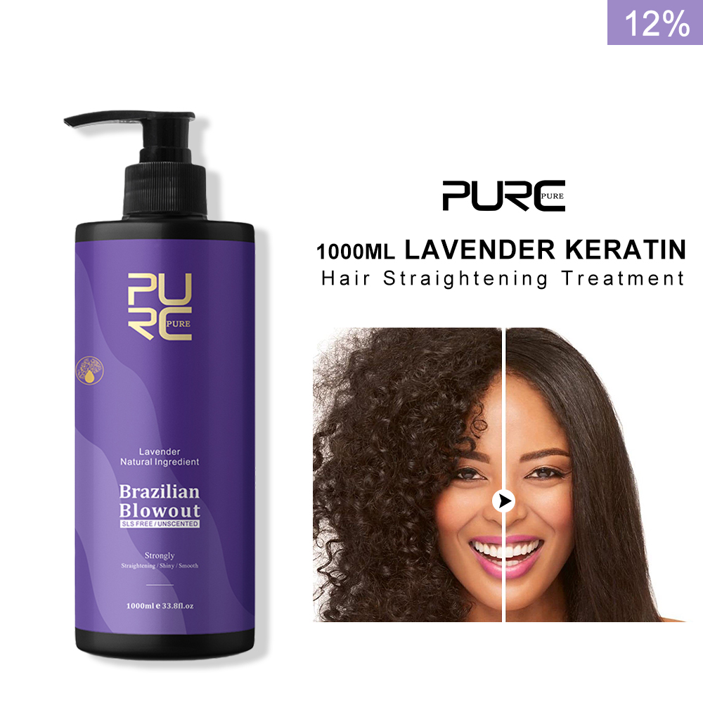 PURC 라벤더 12% 브라질 케라틴 스트레이트 닝 트 - Hair Care Organic 리뷰 및 가격